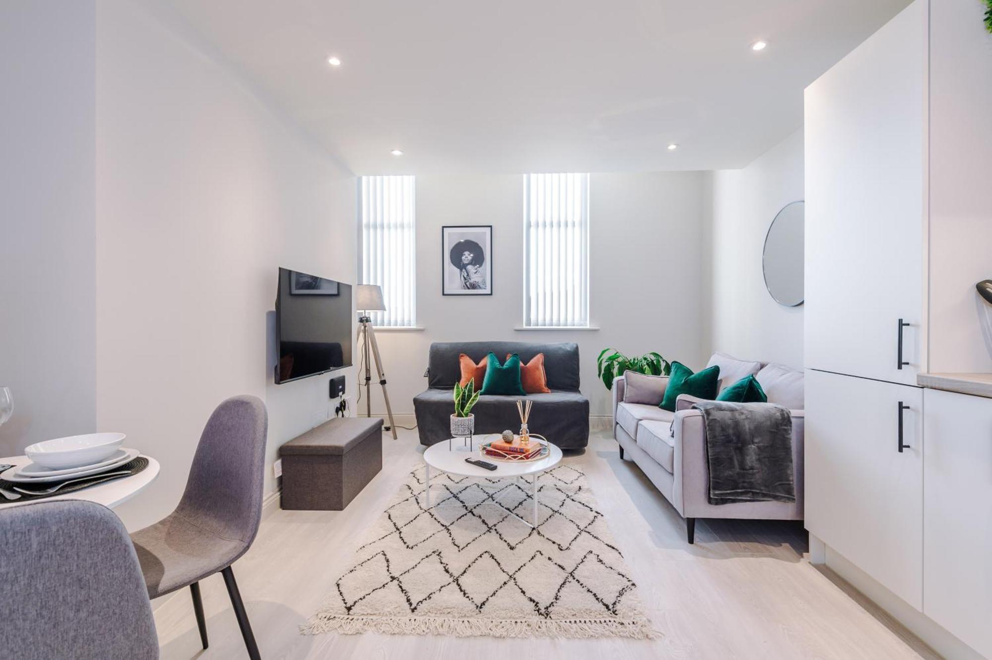 Near University - Modern Flat In Leeds By Purestay Bagian luar foto