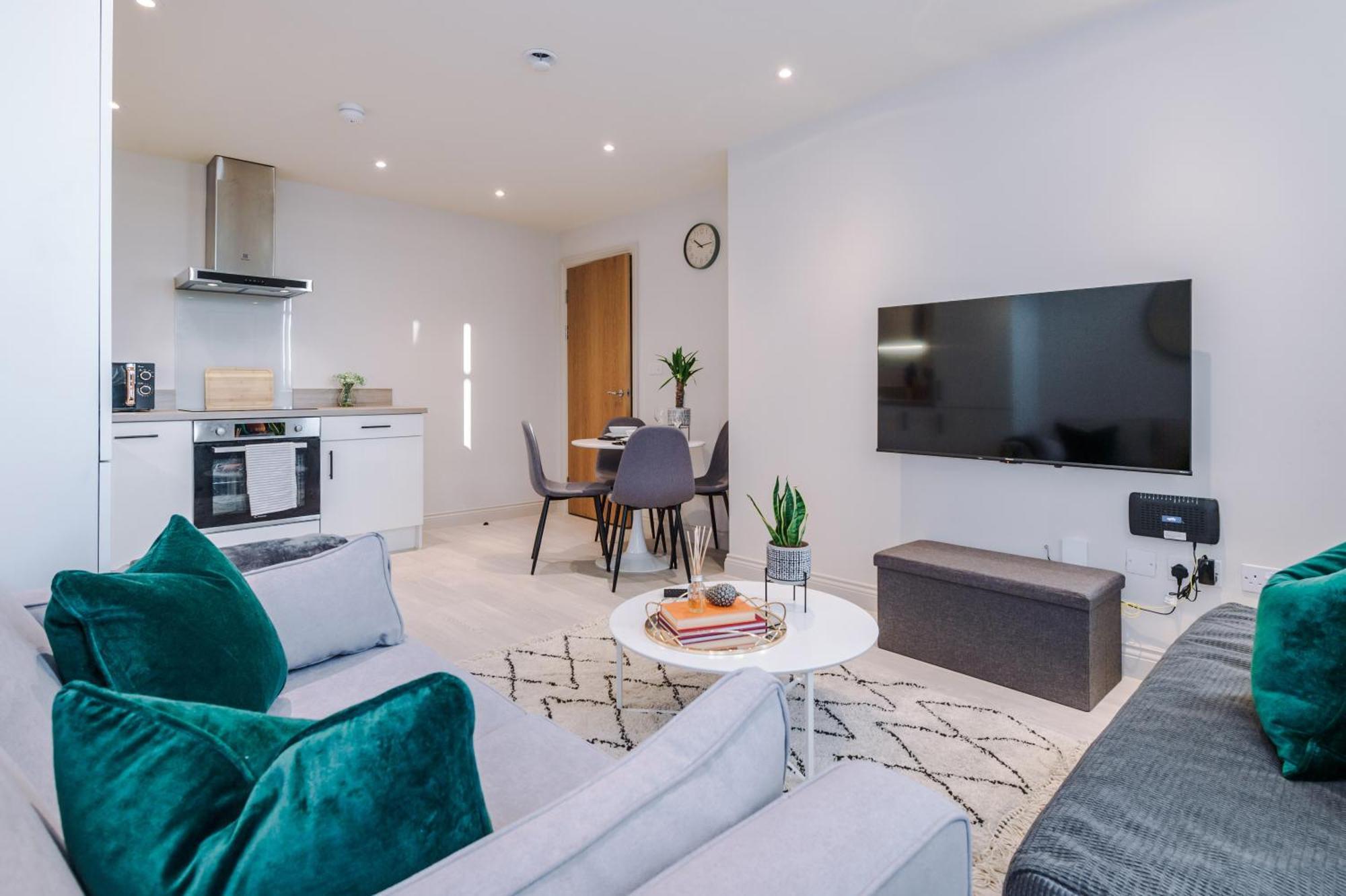 Near University - Modern Flat In Leeds By Purestay Bagian luar foto